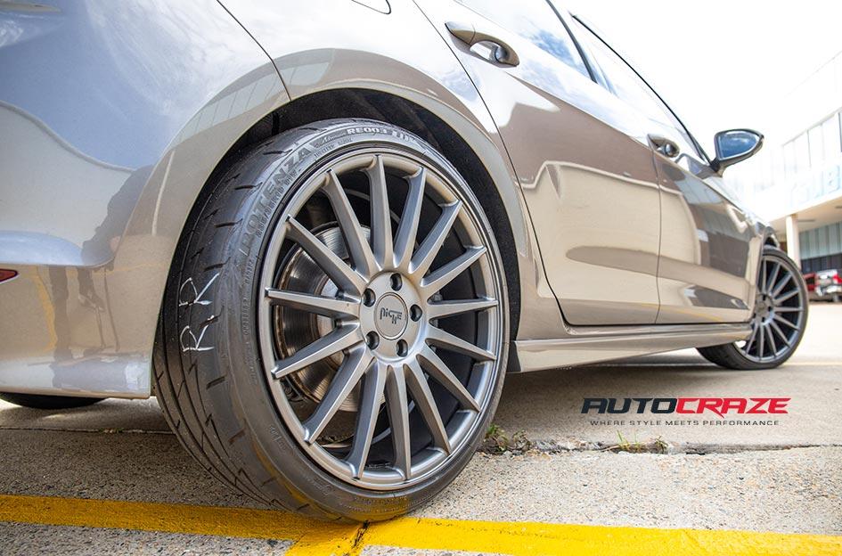 VOLKSWAGEN GOLF FORM MATTE GUN METAL
